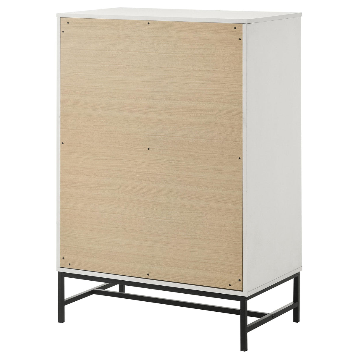 Sonora White 4-Drawer Bedroom Chest from Coaster - Luna Furniture