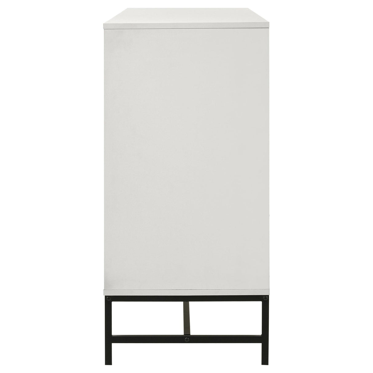 Sonora White 6-Drawer Bedroom Dresser from Coaster - Luna Furniture