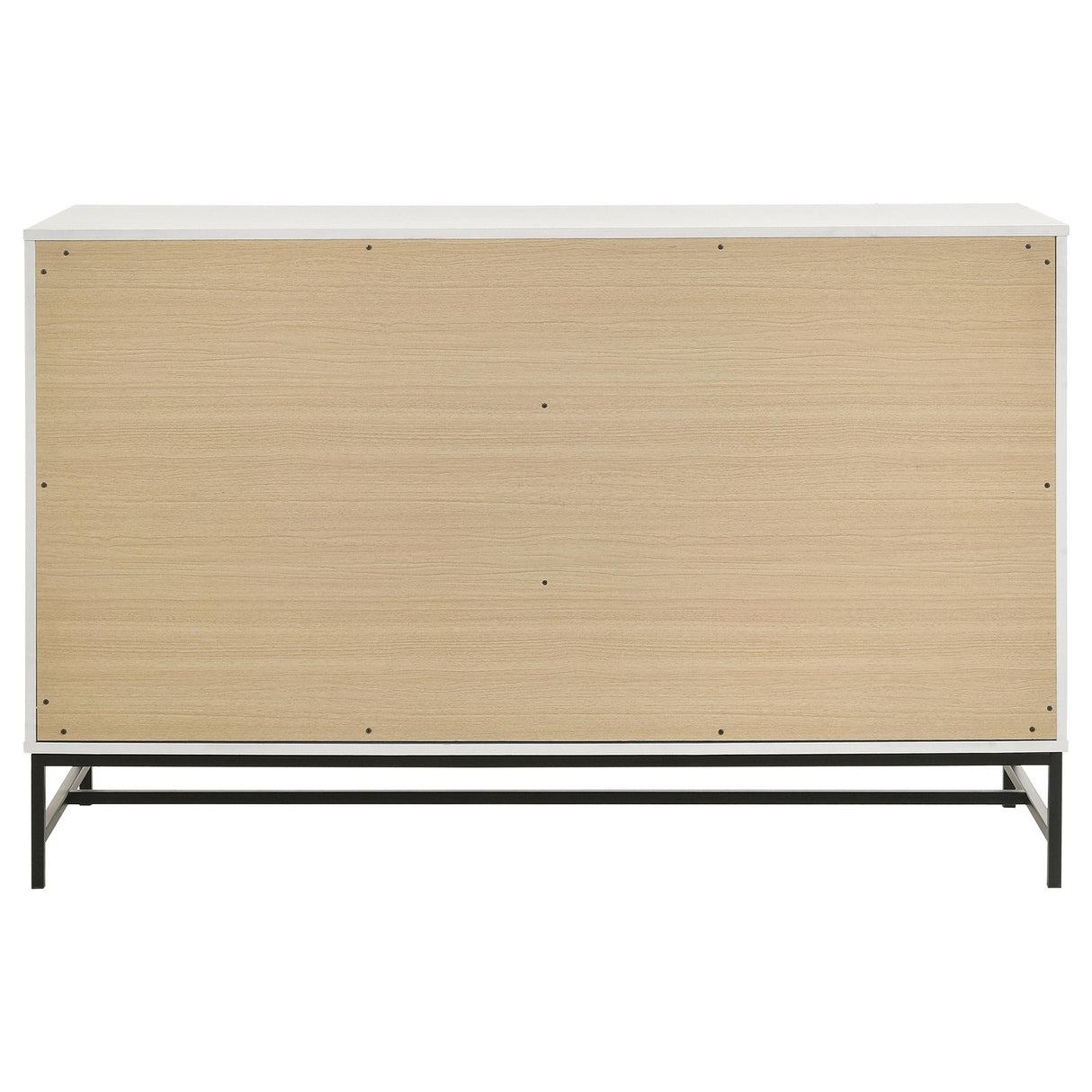 Sonora White 6-Drawer Bedroom Dresser from Coaster - Luna Furniture
