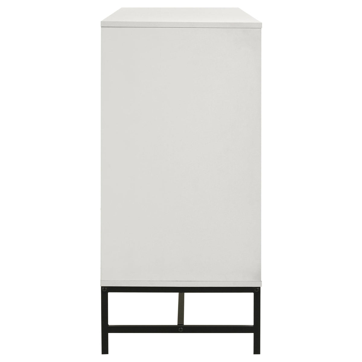 Sonora White 6-Drawer Bedroom Dresser from Coaster - Luna Furniture