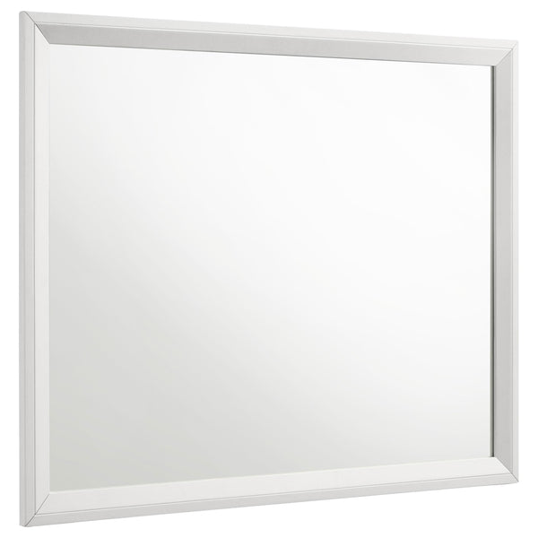 Sonora White Dresser Mirror (Mirror Only)