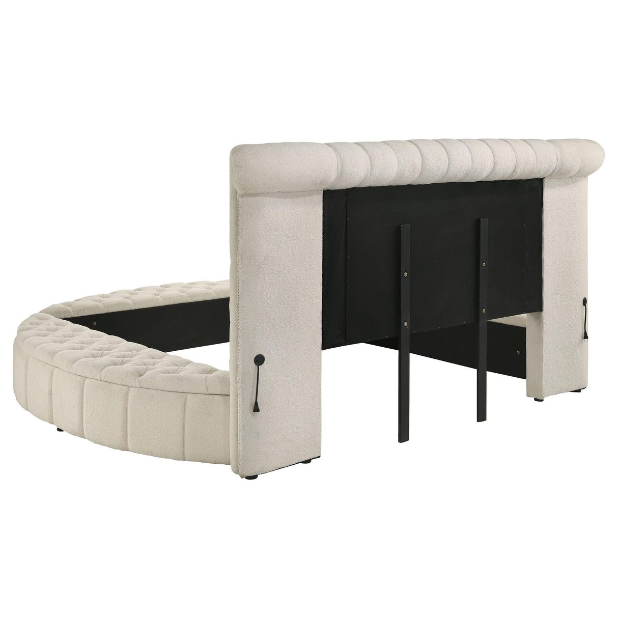 Sonya Ivory 4-Piece Upholstered Queen Bedroom Set from Coaster - Luna Furniture