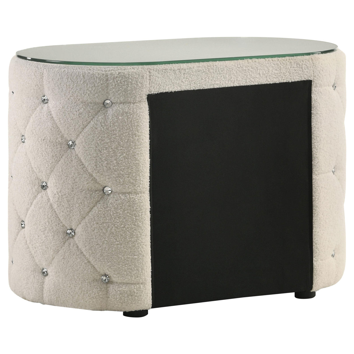 Sonya Ivory 4-Piece Upholstered Queen Bedroom Set from Coaster - Luna Furniture