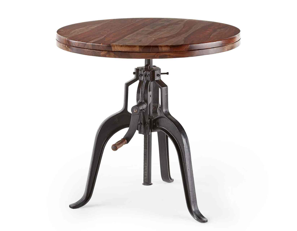 Sparrow Brown/Black Adjustable Height Dining Set from Steve Silver - Luna Furniture