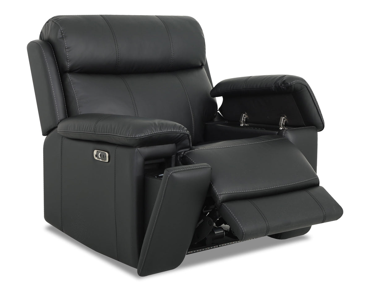 Zenith 3-Piece Power Home Theater Reclining Set with Built-in Speakers, Lighting and Vibration from Steve Silver - Luna Furniture