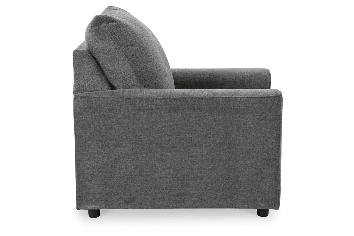 Stairatt Gravel Chair and Ottoman from Ashley Furniture - Luna Furniture