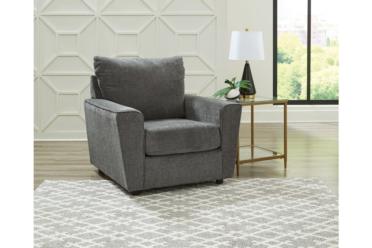 Stairatt Gravel Sofa and Chair from Ashley - Luna Furniture