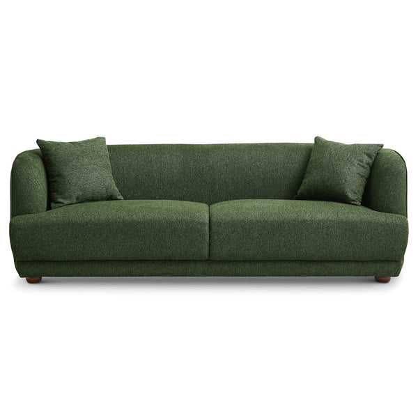 Stanmer Green Luxury Fabric Linen Sofa