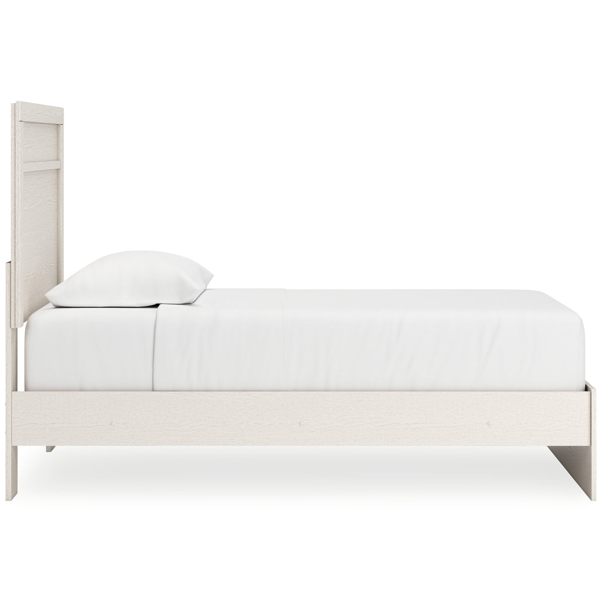 Stelsie Twin Panel Bed with Dresser in White from Ashley - Luna Furniture