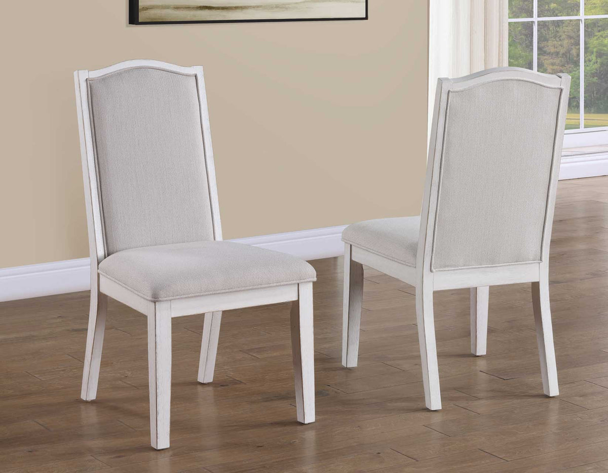 Warren 6-Piece 72-90″ Rectangular Dining Set from Steve Silver - Luna Furniture