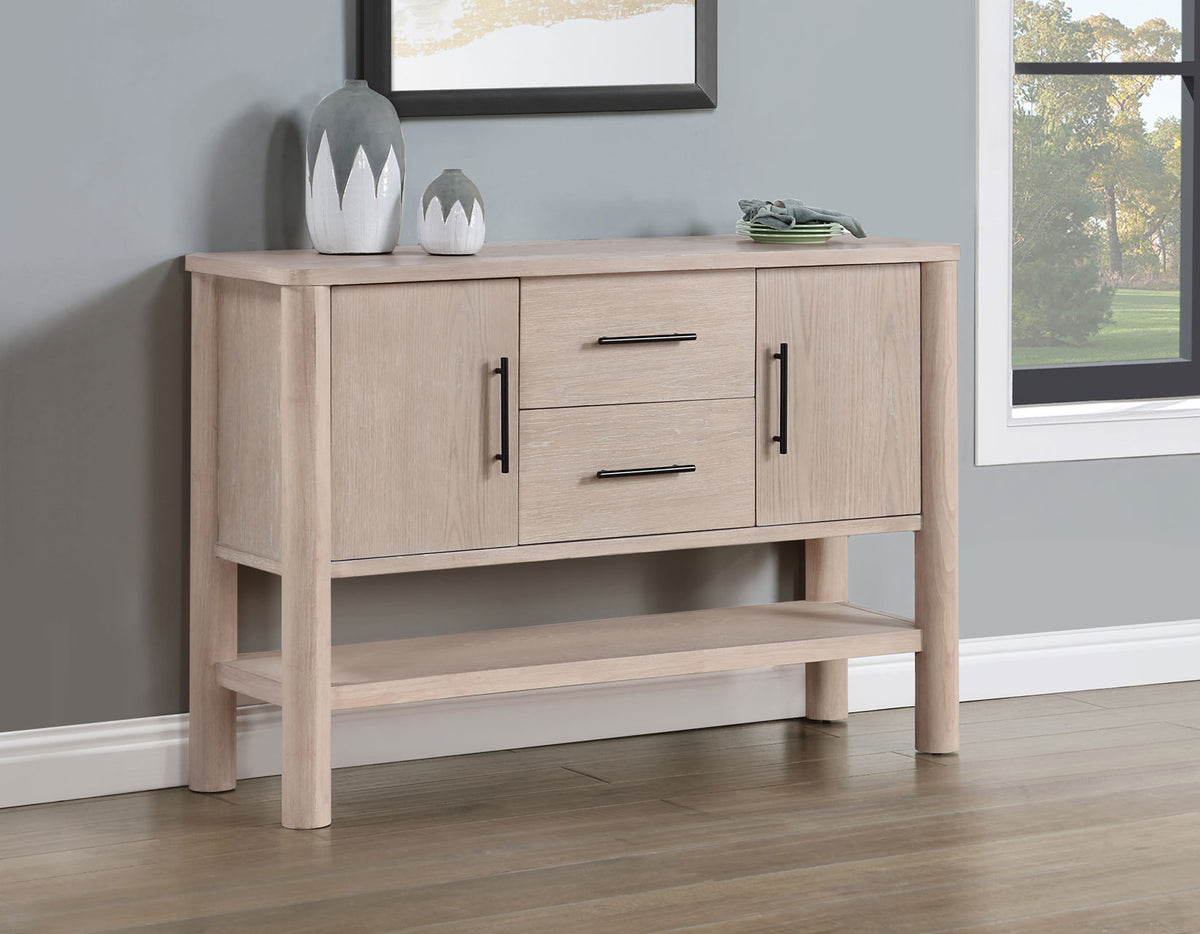 Gabby Washed Oak Round Dining Room Set from Steve Silver - Luna Furniture