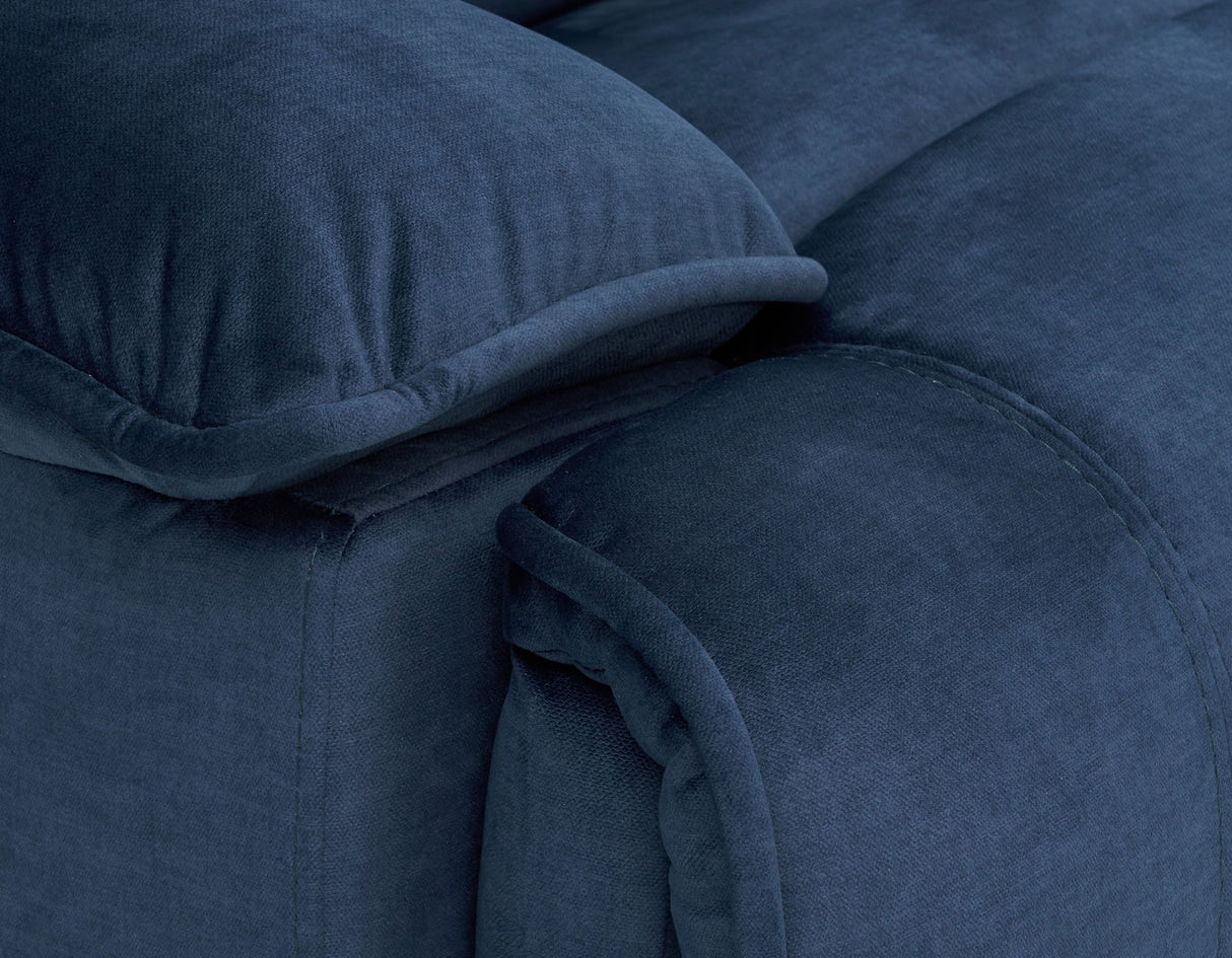 Olsen 6-Piece Dual-Power Zero-Gravity Reclining Sectional, Indigo from Steve Silver - Luna Furniture