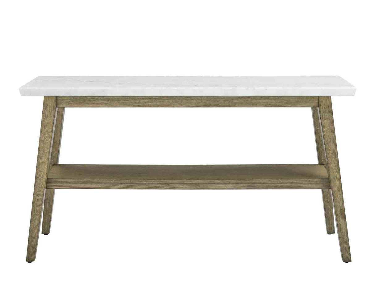 Vida White Marble Top 3-Piece Table Set from Steve Silver - Luna Furniture