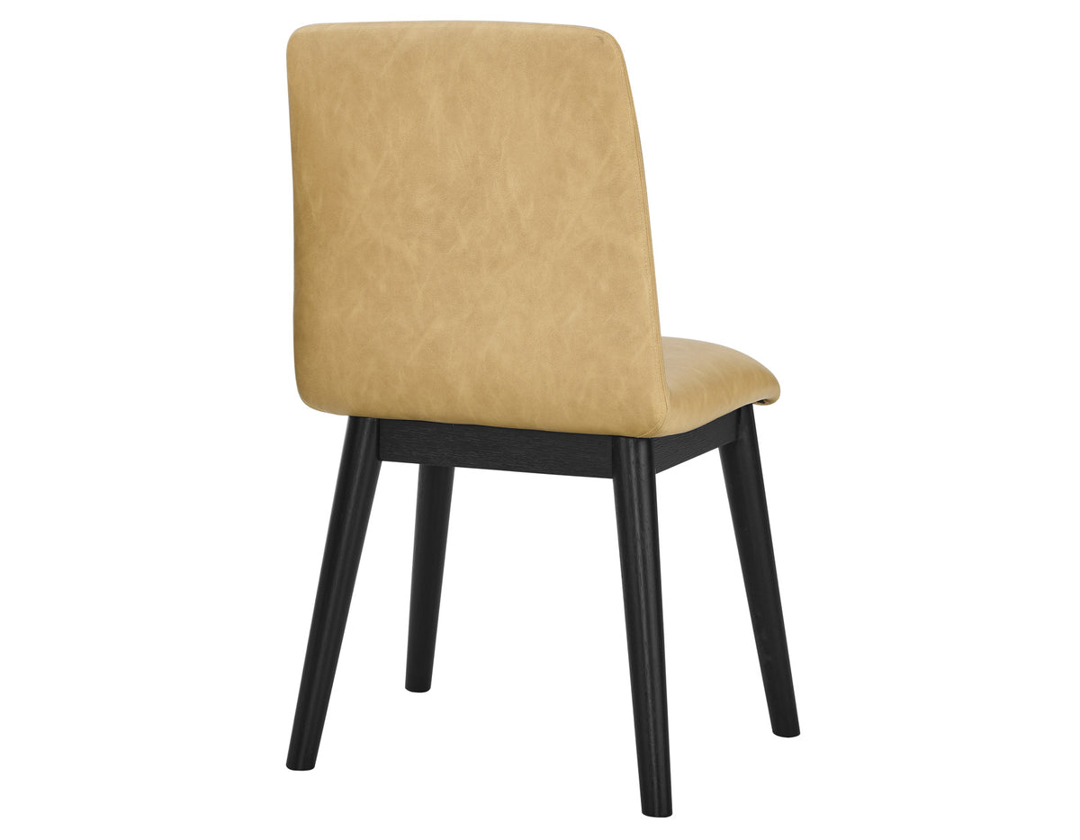 Vida Sand Vegan Leather Side Chair, Sand, Set of 2 from Steve Silver - Luna Furniture