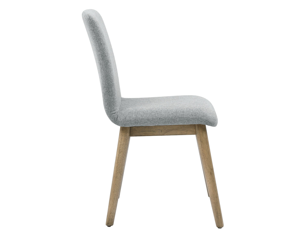 Vida Gray Upholstered Side Chair, Set of 2 from Steve Silver - Luna Furniture