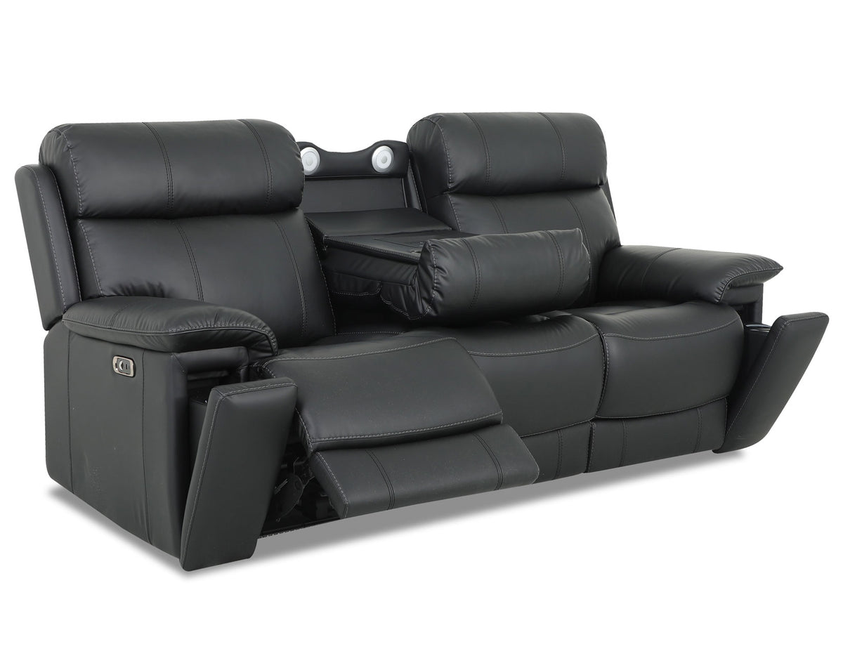 Zenith 3-Piece Power Home Theater Reclining Set with Built-in Speakers, Lighting and Vibration from Steve Silver - Luna Furniture
