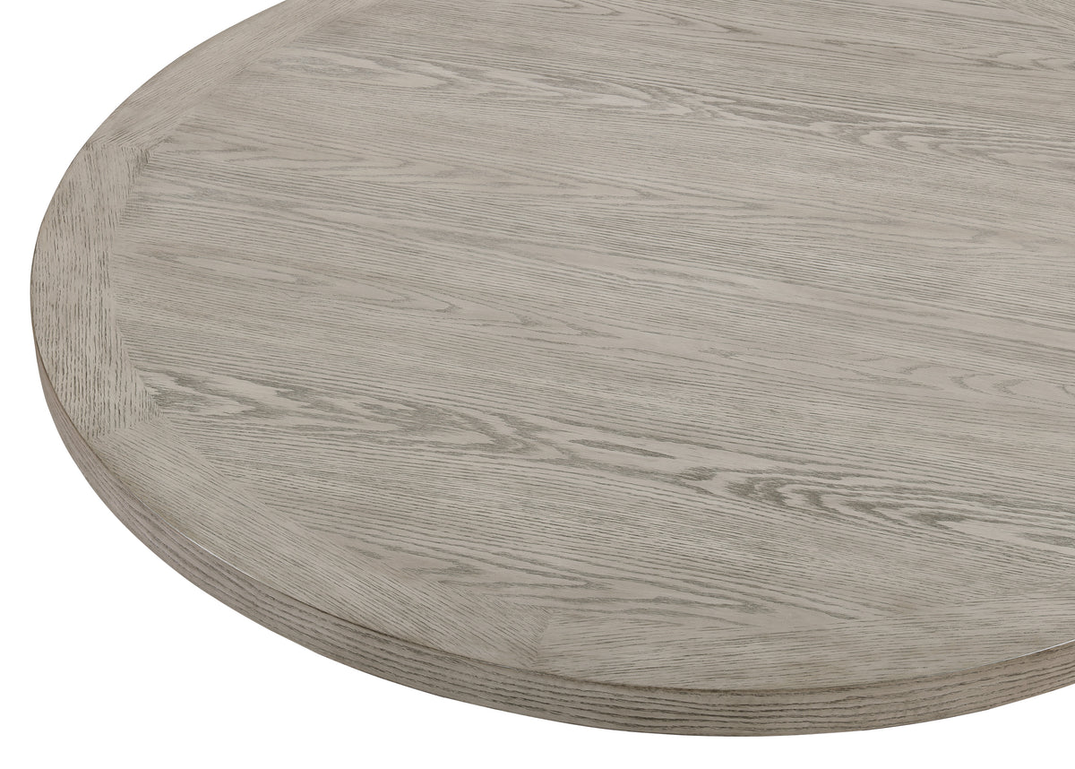 Stevens Charcoal Black/Light Gray Round Dining Set from Crown Mark - Luna Furniture