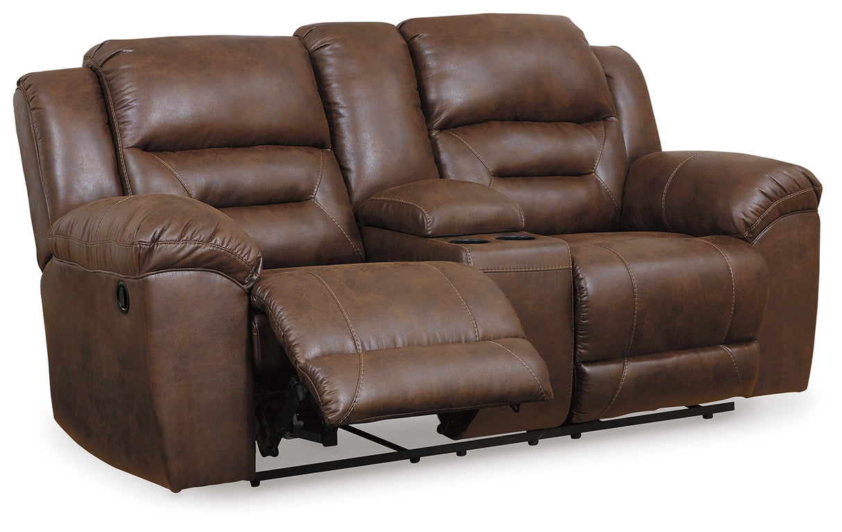 Stoneland Reclining Loveseat and Recliner from Ashley - Luna Furniture