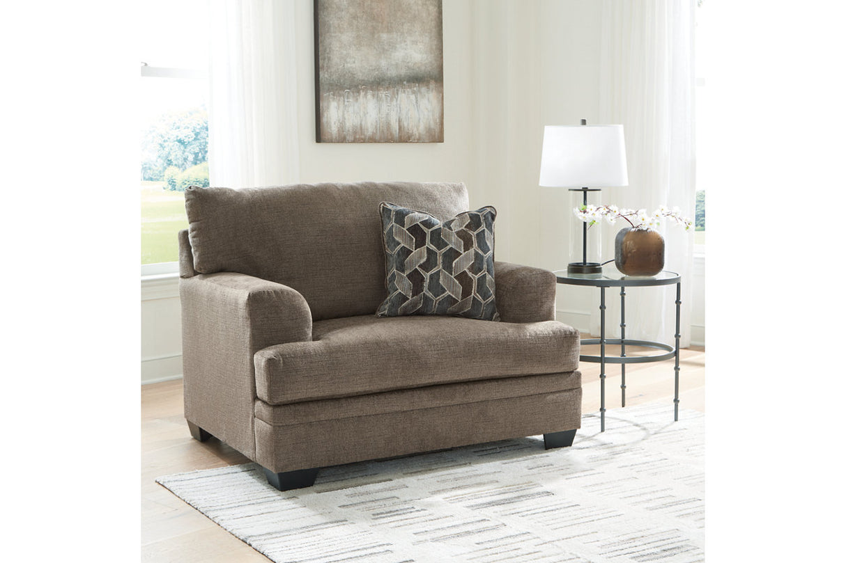 Stonemeade Sofa Chaise, Oversized Chair and Ottoman from Ashley - Luna Furniture
