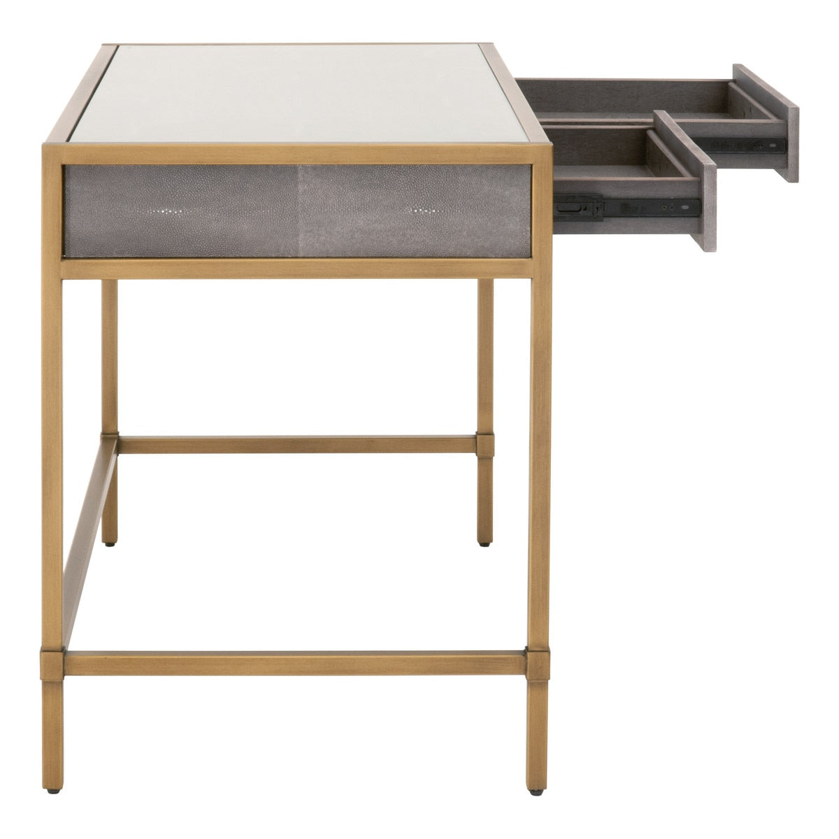 Strand Shagreen Desk from Essentials For Living - Luna Furniture