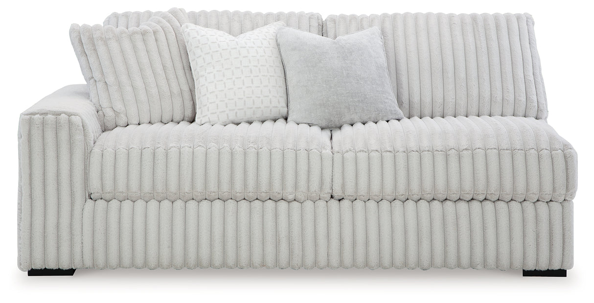 Stupendous Alloy 3-Piece Sectional and Oversized Chaise from Ashley Furniture - Luna Furniture