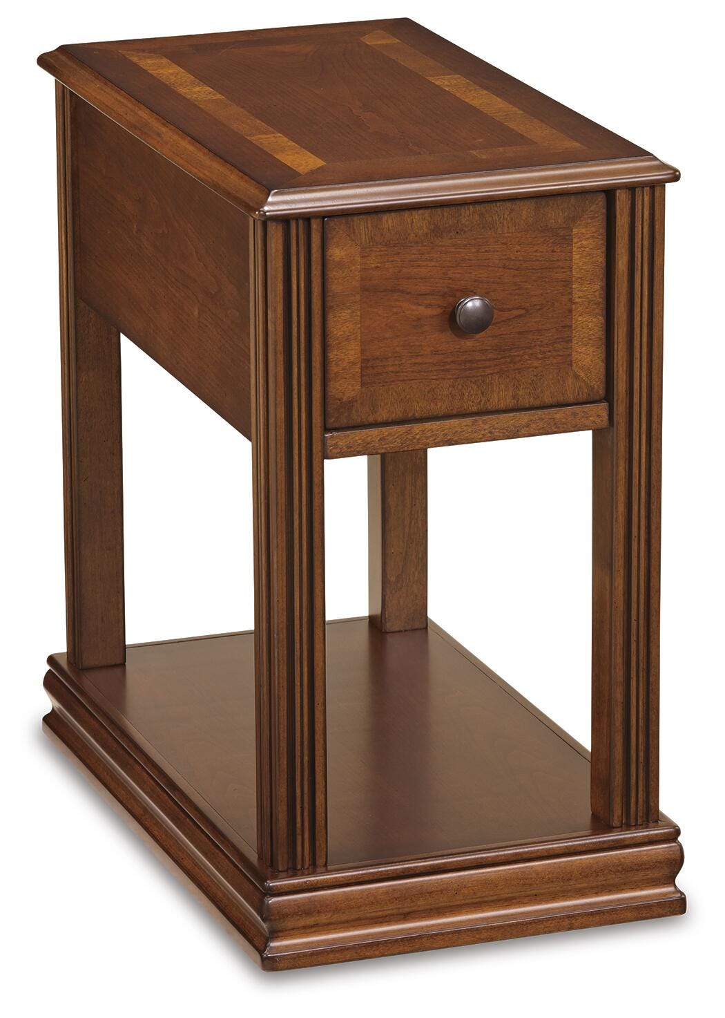 Breegin Brown Chairside End Table from Ashley - Luna Furniture