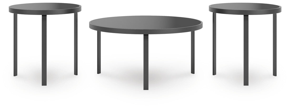 Dorylin Black Table (Set of 3) from Ashley - Luna Furniture