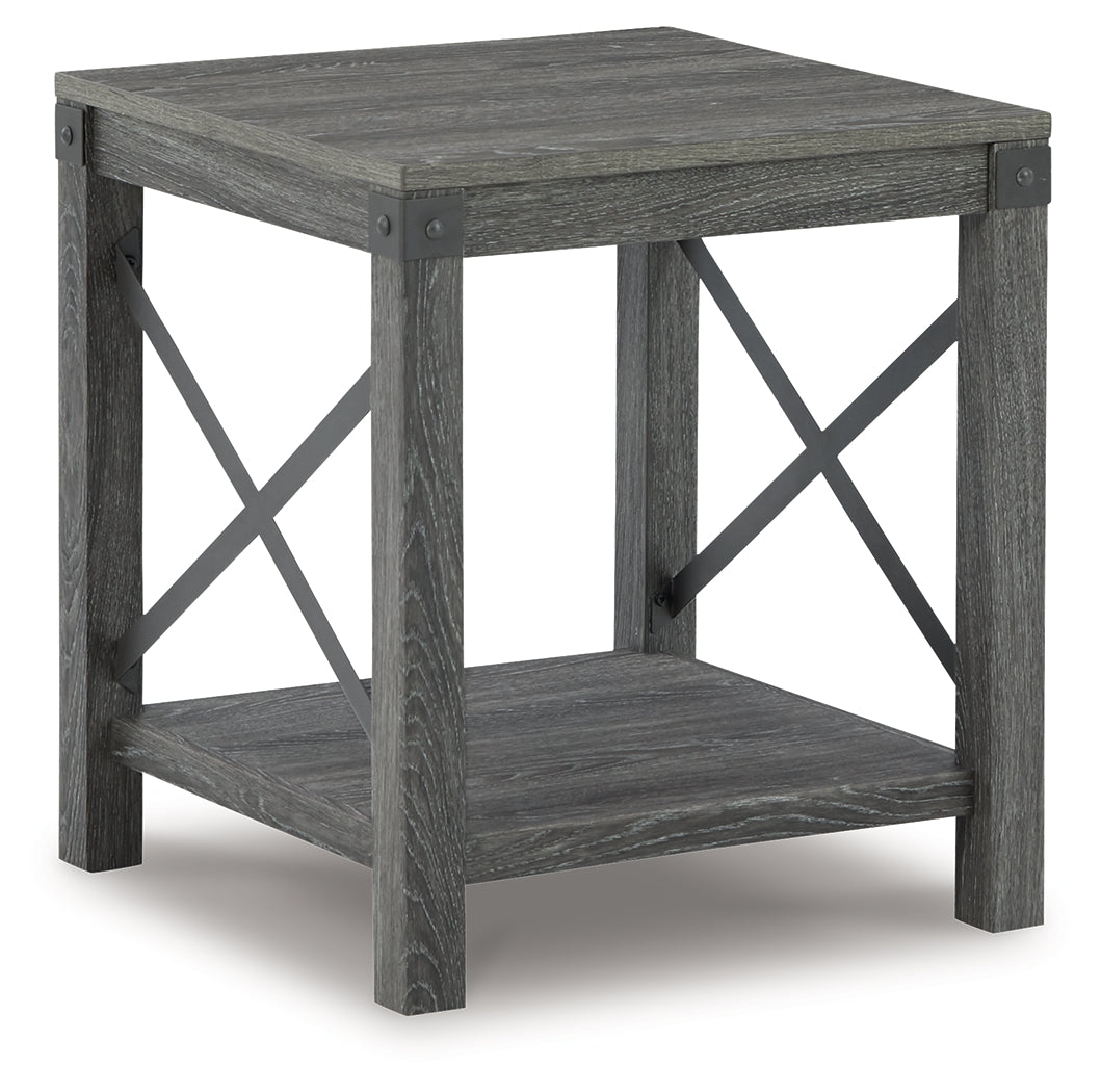Freedan Grayish Brown End Table from Ashley - Luna Furniture