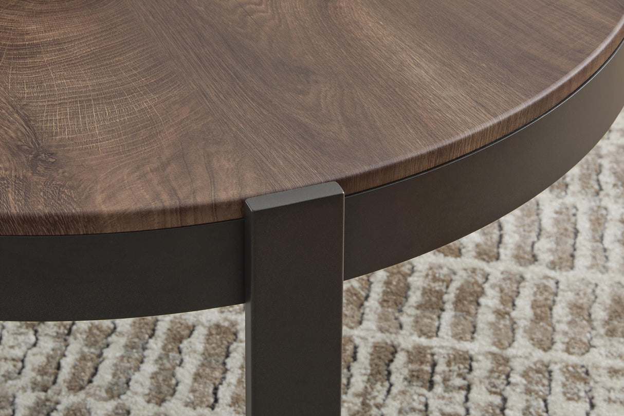 Horizon Hills Brown/Black Table (Set of 3) from Ashley - Luna Furniture