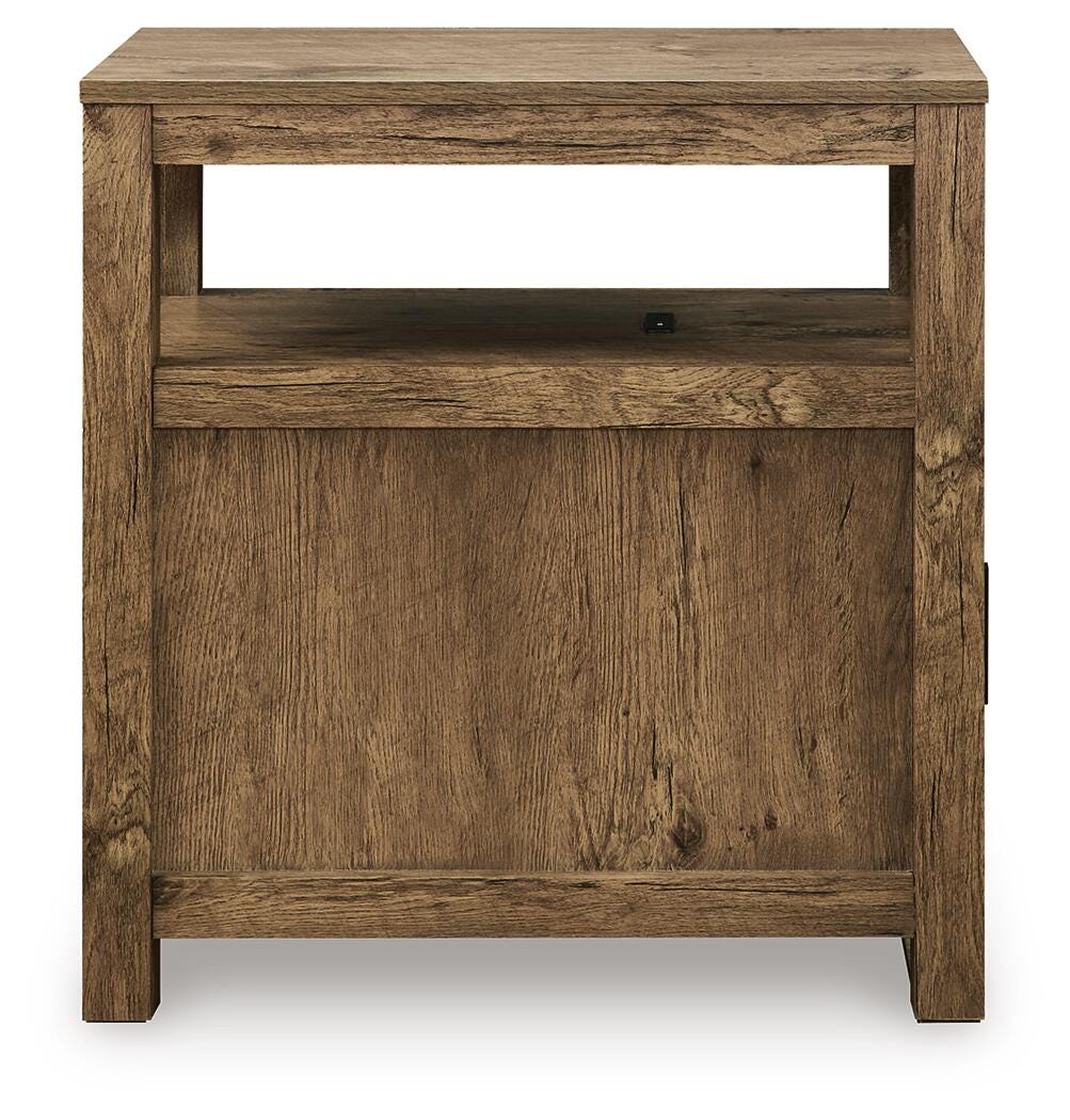 Fendenmore Brown Chairside End Table from Ashley - Luna Furniture