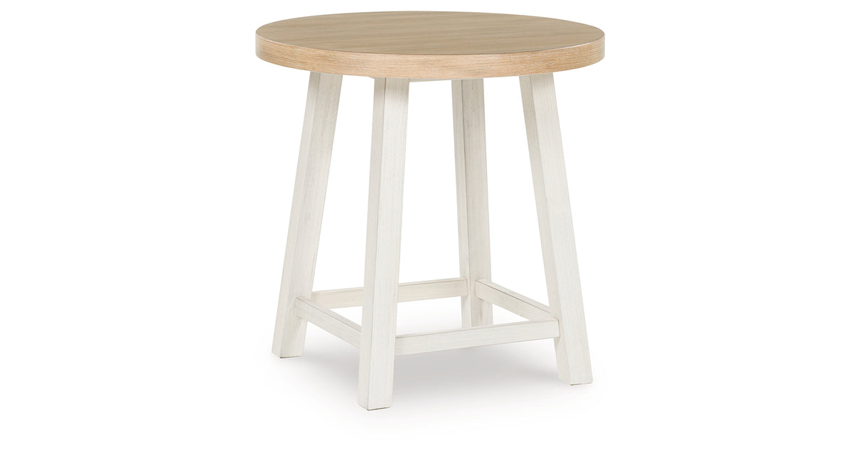Fawndell Antique White/Brown Table (Set of 3) from Ashley - Luna Furniture