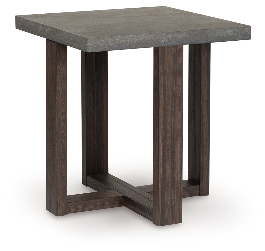 Dynnford Gray/Brown Table (Set of 3) from Ashley - Luna Furniture