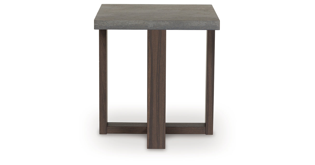 Dynnford Gray/Brown Table (Set of 3) from Ashley - Luna Furniture