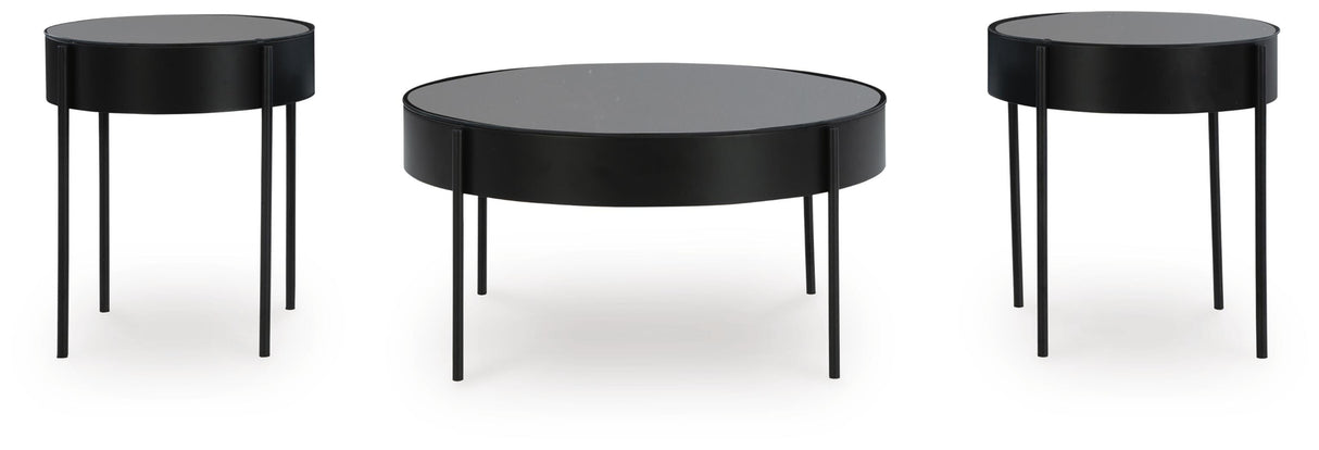 Ardoline Black Table (Set of 3) from Ashley - Luna Furniture