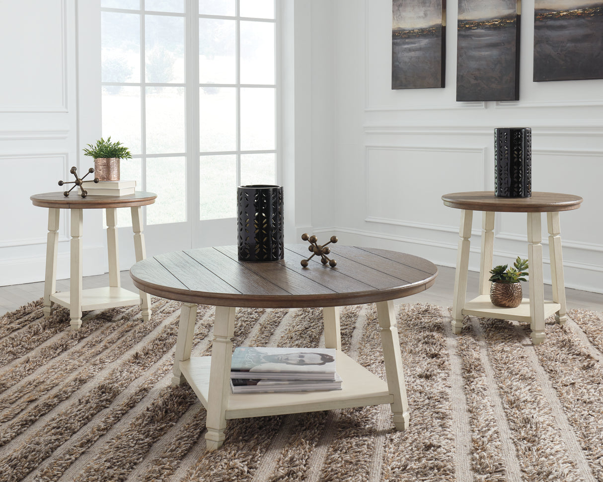 Bolanbrook Two-tone Table from Ashley - Luna Furniture