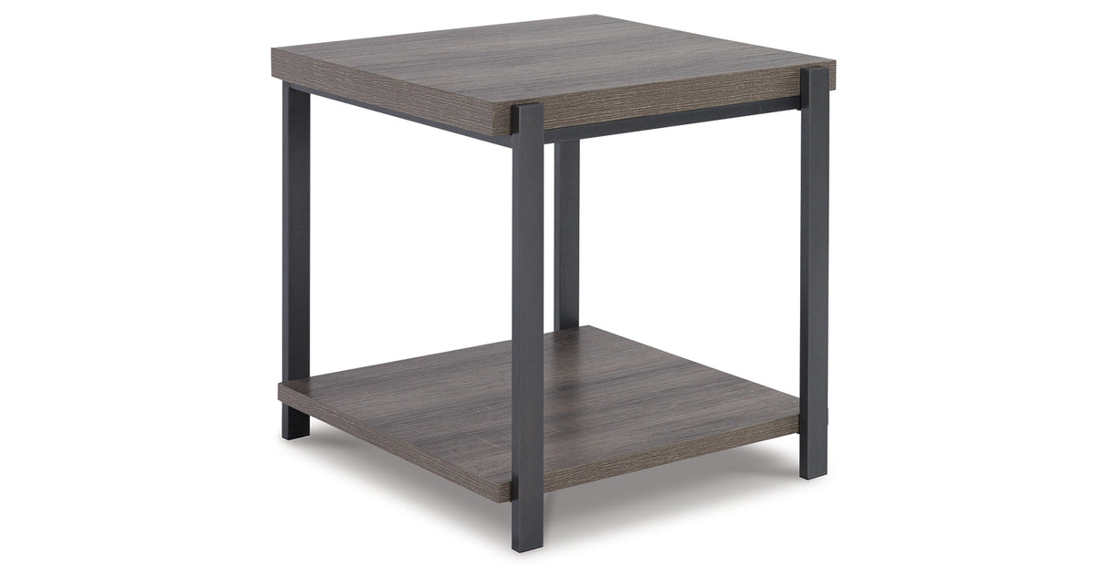Wilmaden Gray/Black Table from Ashley - Luna Furniture