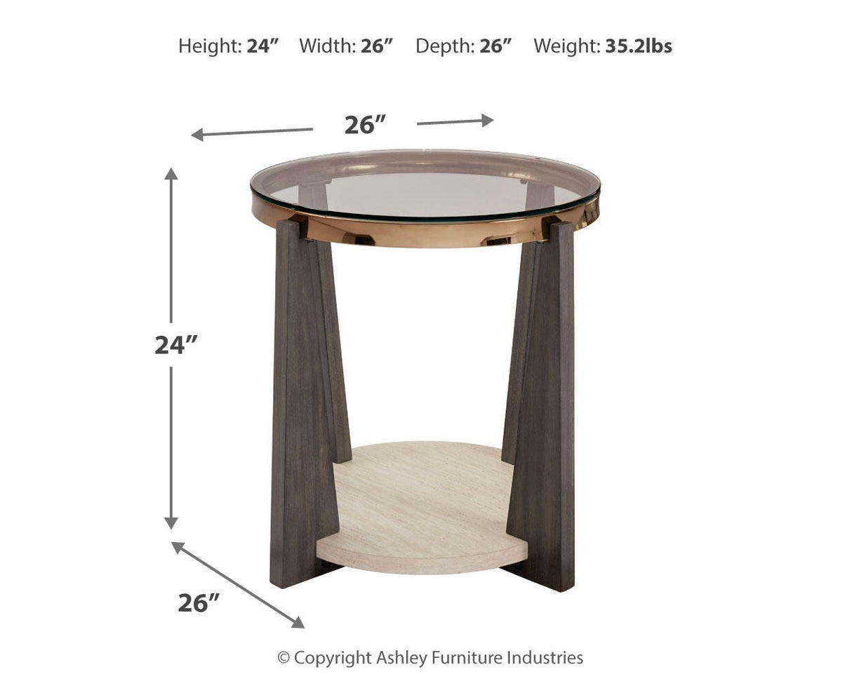 Frazwa Multi Coffee Table and 2 End Tables from Ashley Furniture - Luna Furniture