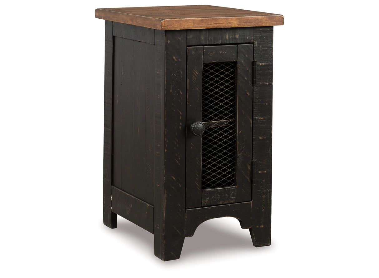 Valebeck 2 End Tables in Black/Brown from Ashley Furniture - Luna Furniture