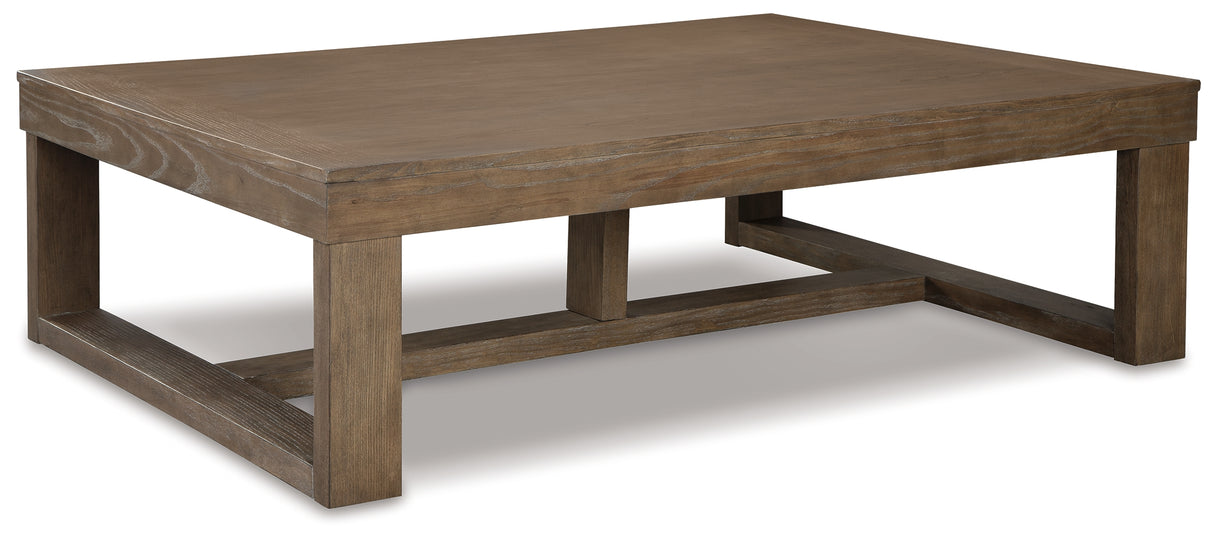 Cariton Coffee Table with 2 End Tables in Gray from Ashley Furniture - Luna Furniture