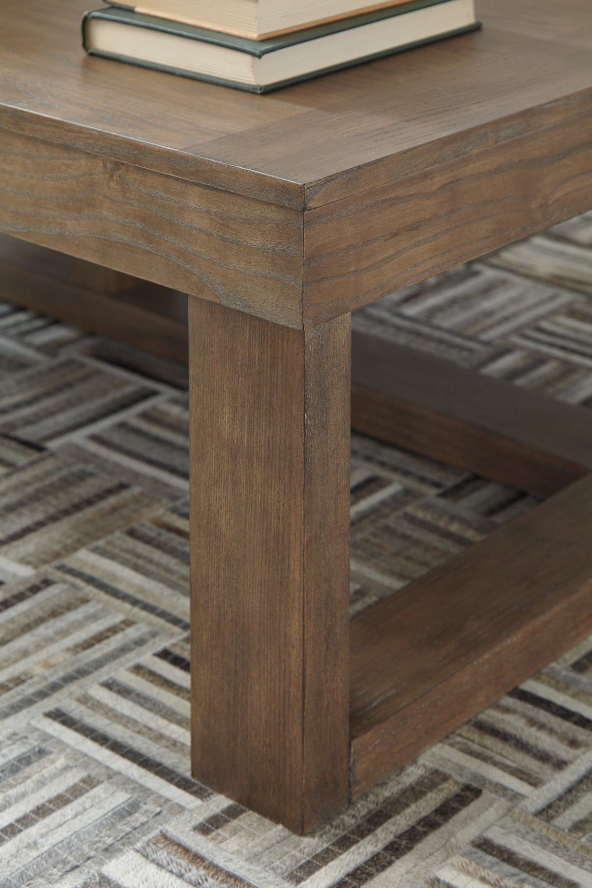 Cariton Coffee Table with 2 End Tables in Gray from Ashley Furniture - Luna Furniture