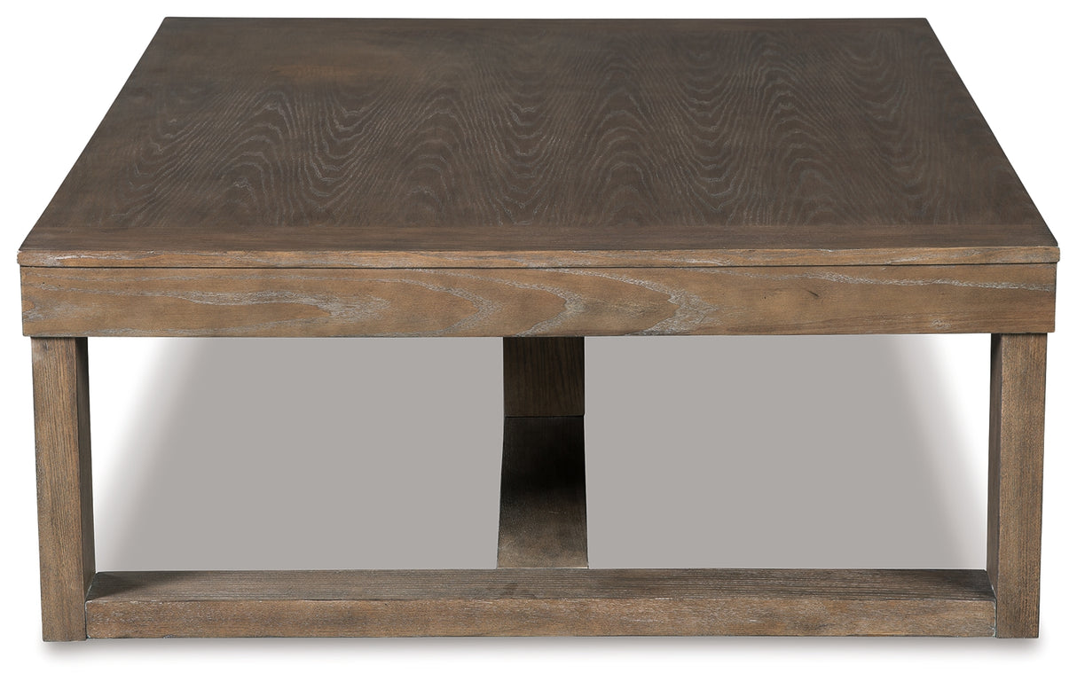 Cariton Gray Coffee Table from Ashley - Luna Furniture