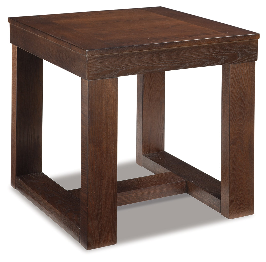 Watson Dark Brown End Table from Ashley - Luna Furniture