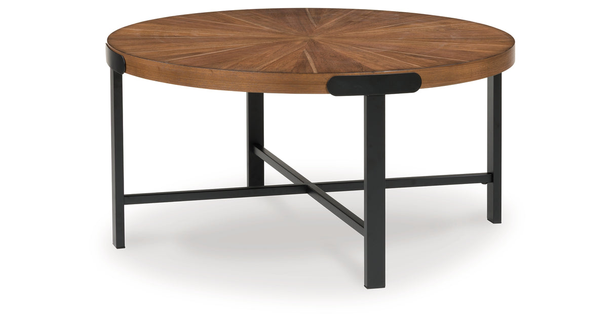 Crosstrail Brown Table (Set of 3) from Ashley Furniture - Luna Furniture