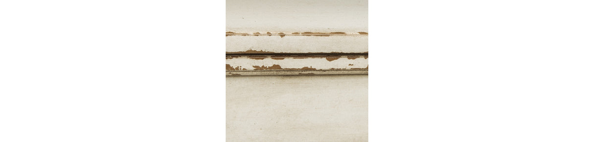 Realyn Coffee Table with 2 End Tables in White/Brown from Ashley Furniture - Luna Furniture