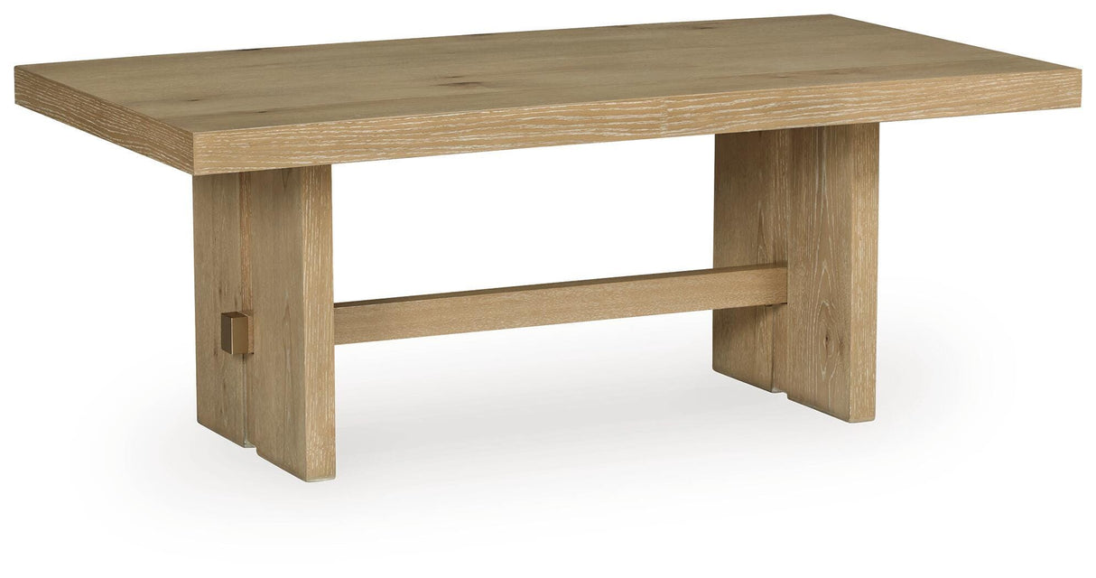 Crendlin Light Brown Coffee Table from Ashley - Luna Furniture