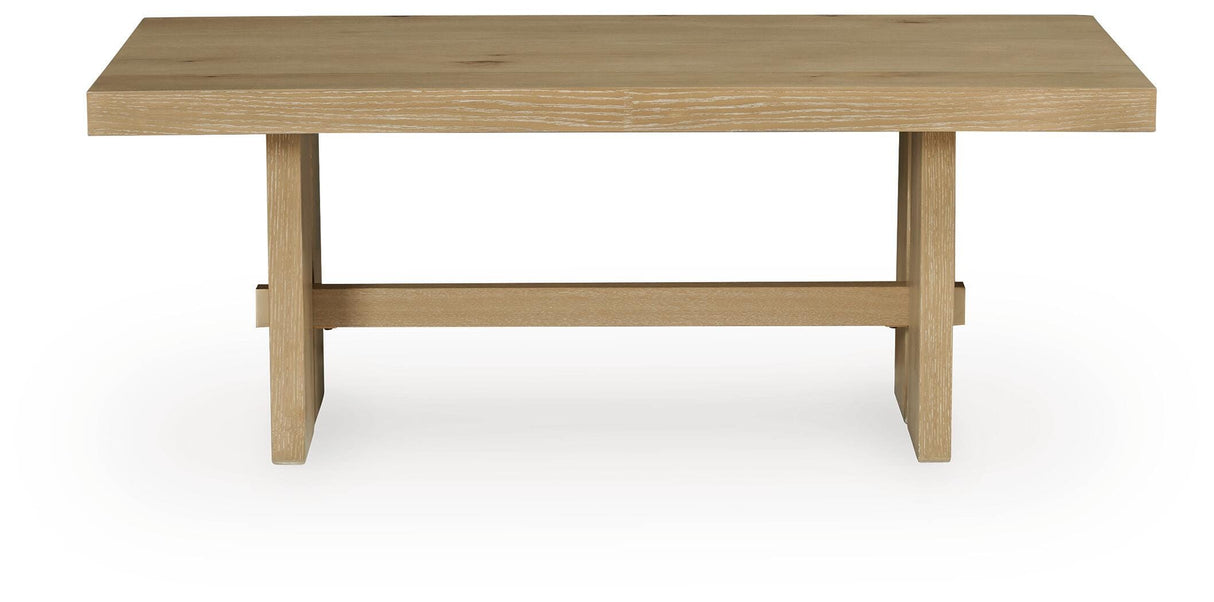 Crendlin Light Brown Coffee Table from Ashley - Luna Furniture