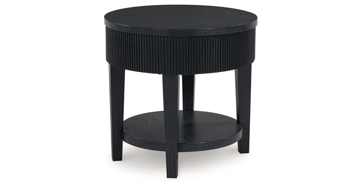 Marstream Black End Table from Ashley Furniture - Luna Furniture