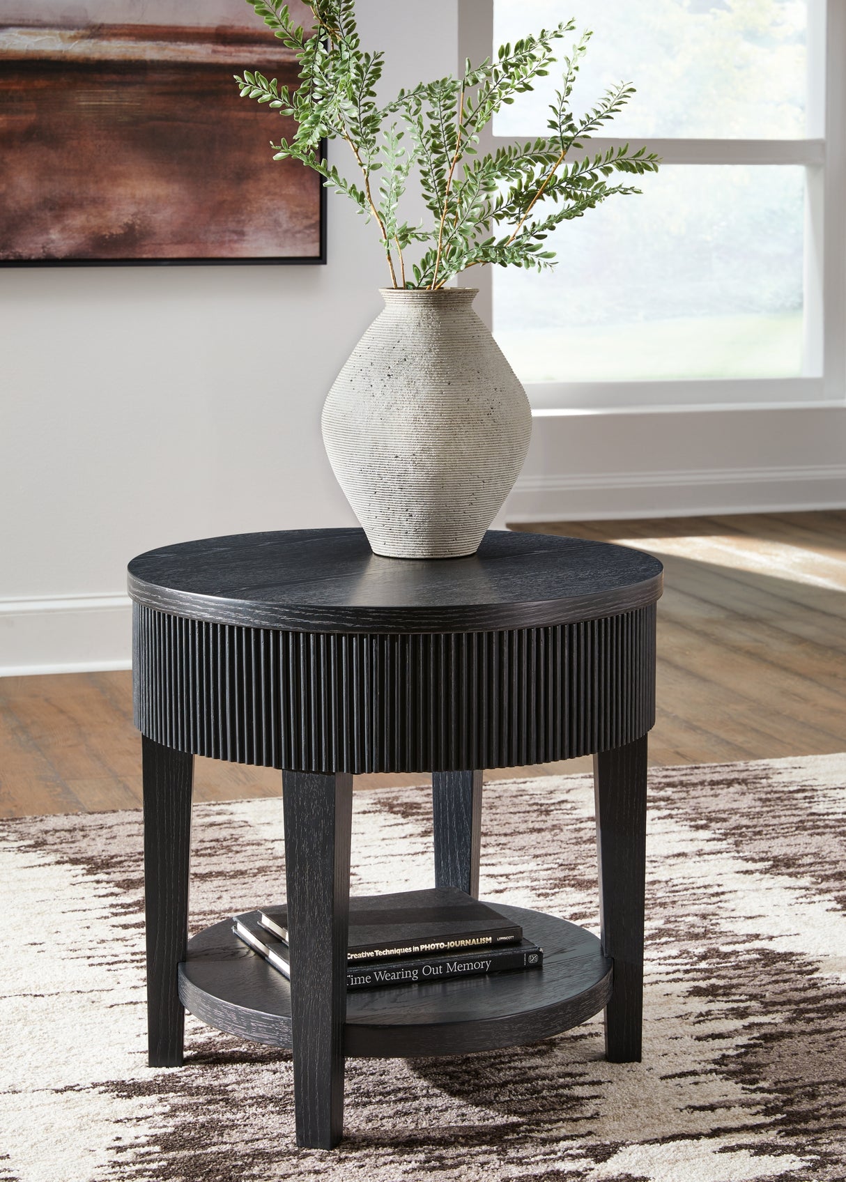 Marstream Black End Table from Ashley Furniture - Luna Furniture