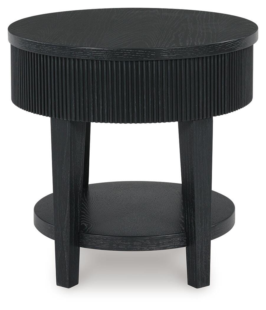 Marstream Black Coffee Table and End Table from Ashley - Luna Furniture