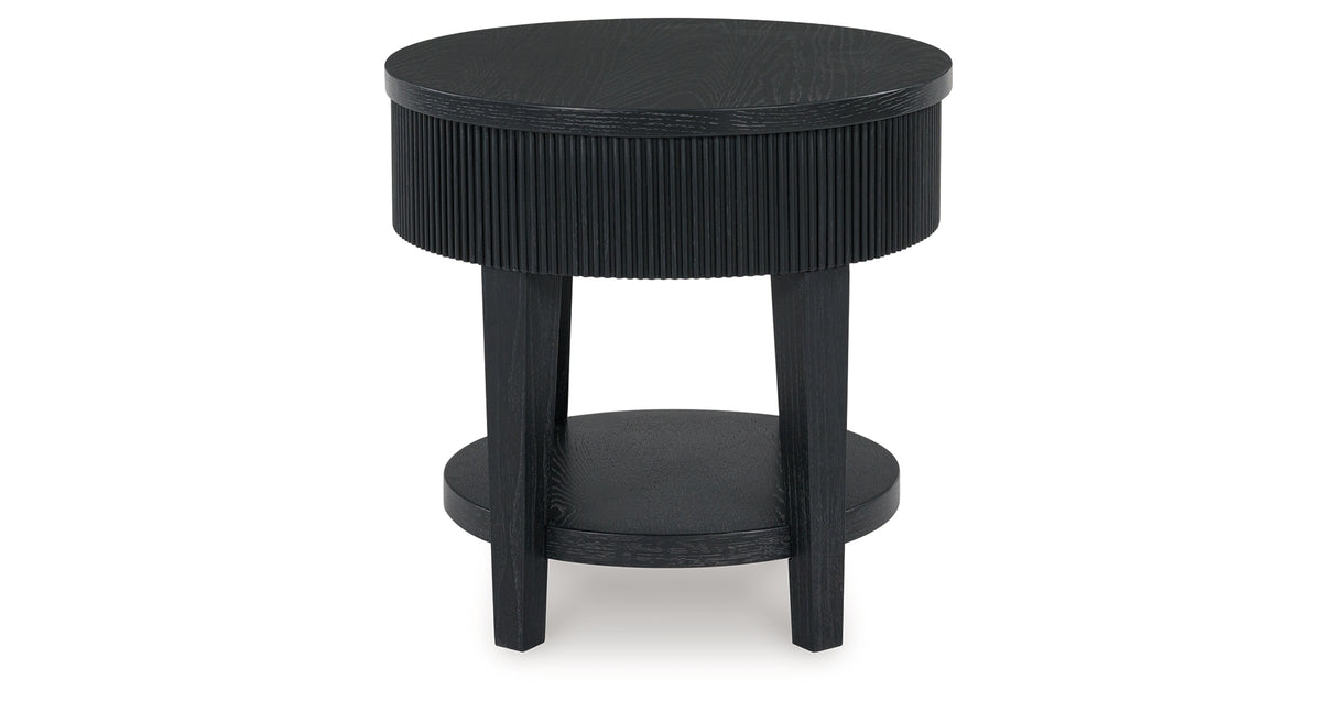 Marstream Black End Table from Ashley Furniture - Luna Furniture